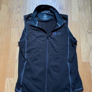 Mens Kuhl Kashmira Vest Brown Size Medium Embroidered